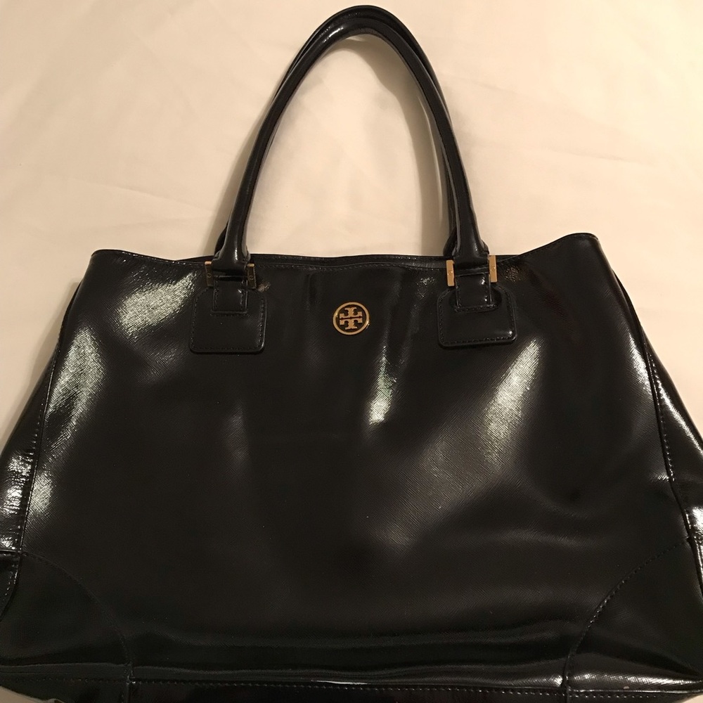 Tory Burch black leather bag